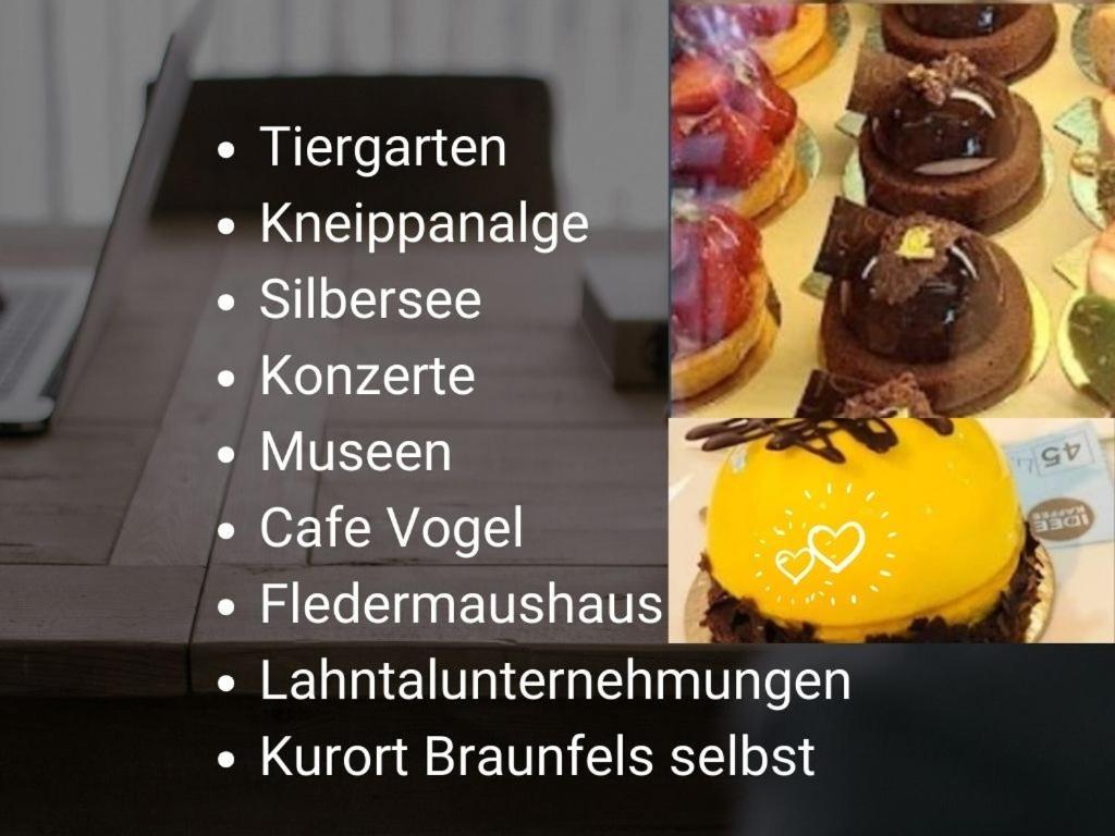 Kleine Einzigartige Ferienwohnung Auf Dem Bauernhof, Direkt In Der Natur Mit Blick Auf Schloss Braunfels Exterior foto